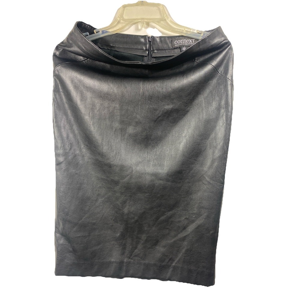 Lord & Taylor Skirt Size 4 Black‎ Pencil Black  Womans